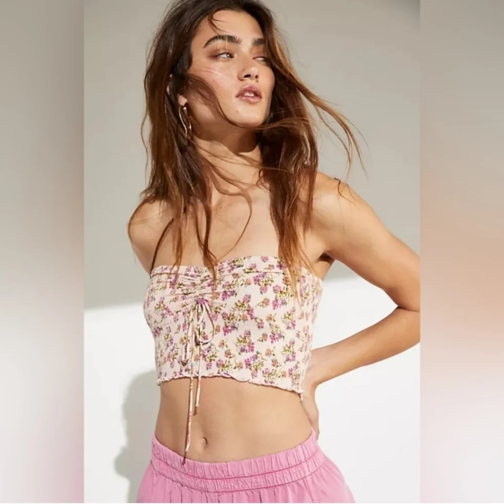 Free People Maia Smocked Bandeau